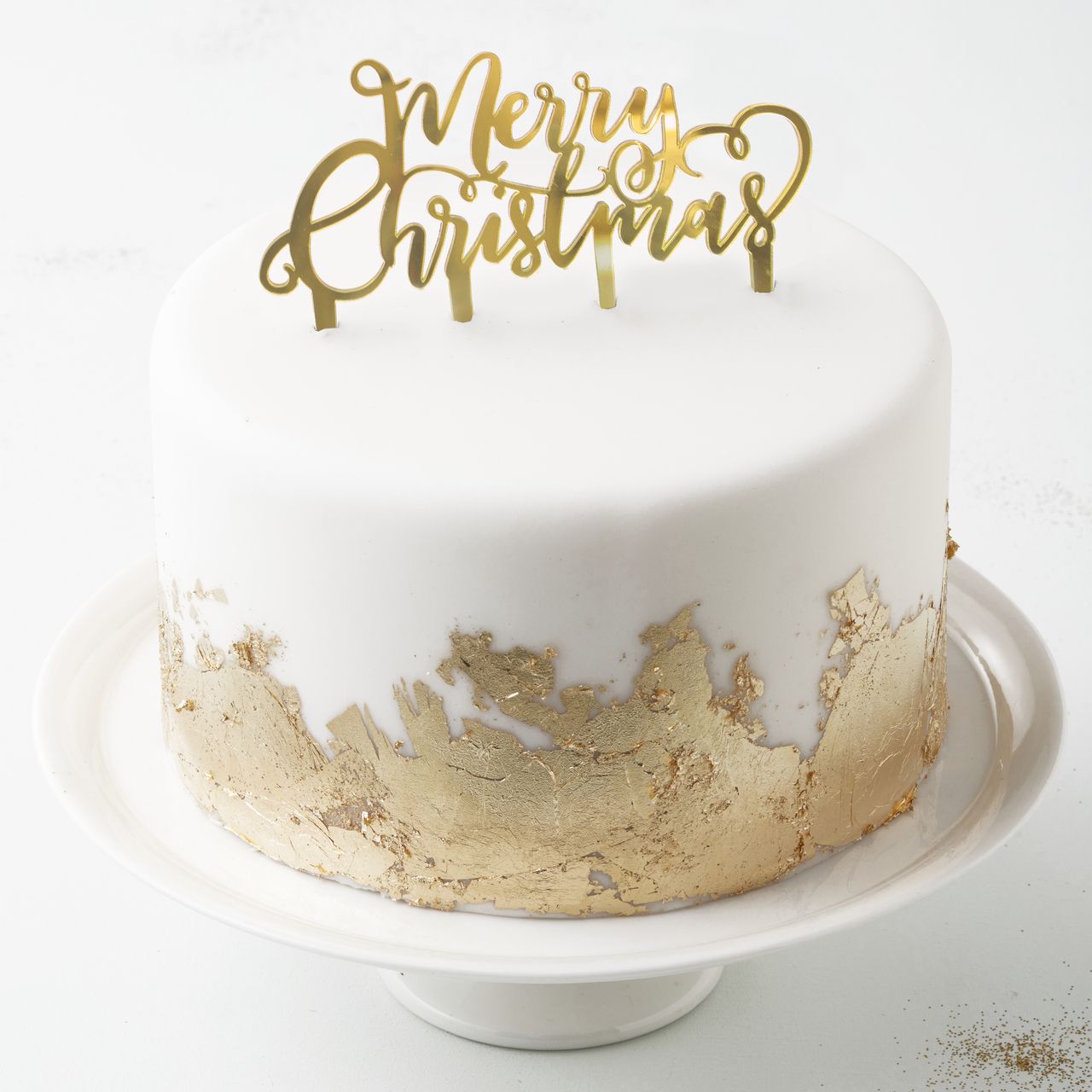 Merry Christmas Toppers- cake toppers- All About Baking