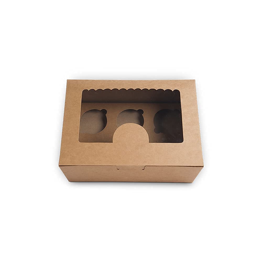 6 Cavity Cupcake Box Online - All About Baking