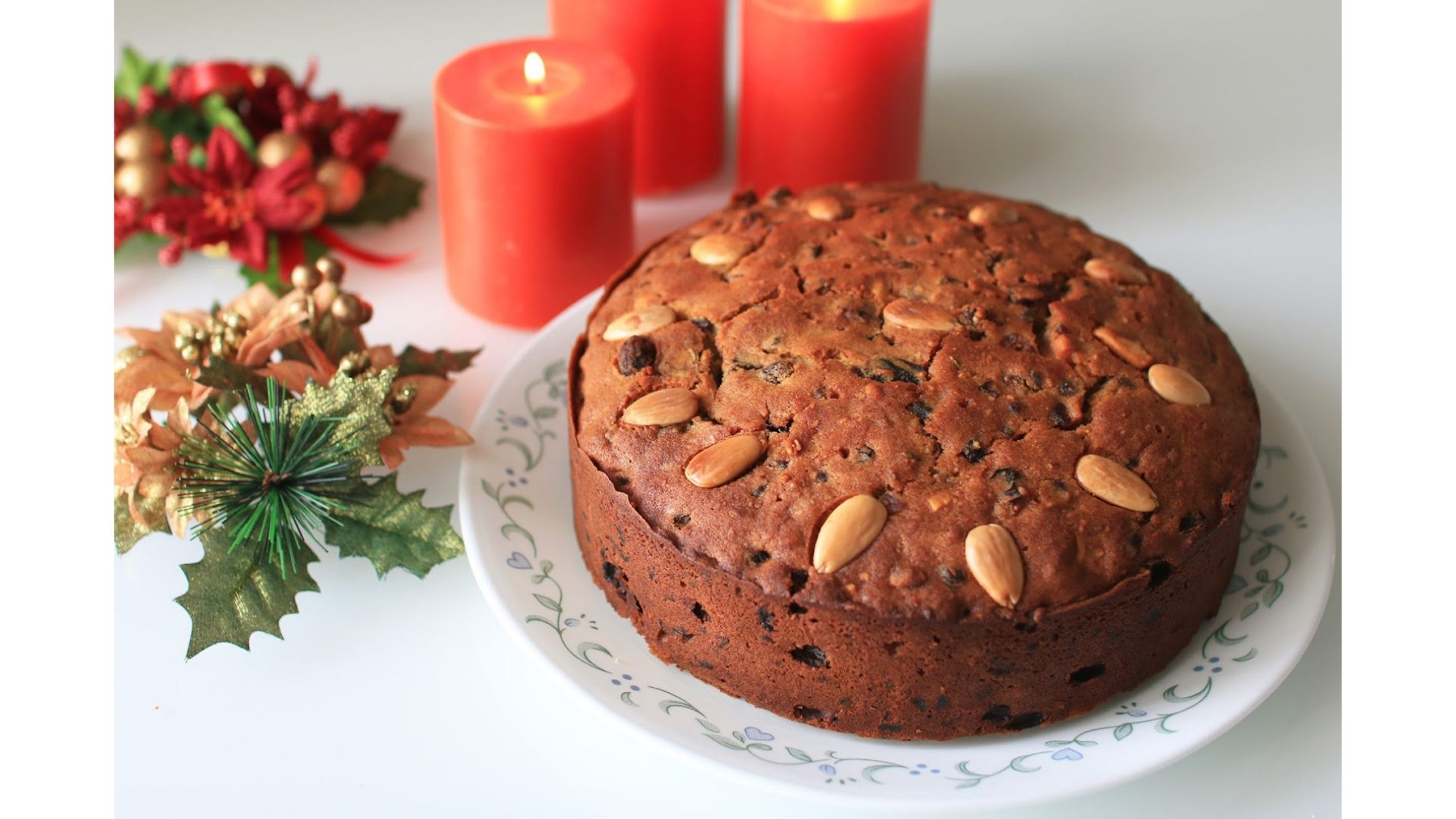 Christmas plum cake ingredients and recipe